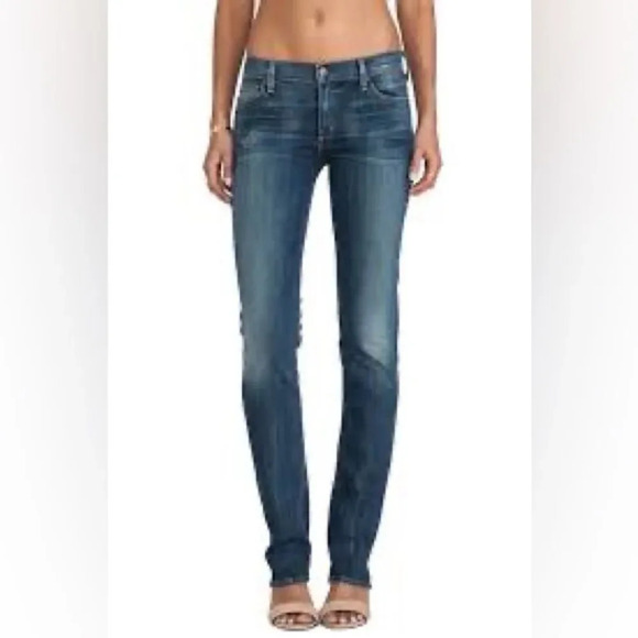 CITIZENS OF HUMANITY by JEROME DAHAN Ava 142‎ Low Waist Straight Leg Jean - Picture 1 of 8
